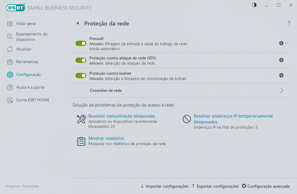 Proteção de rede