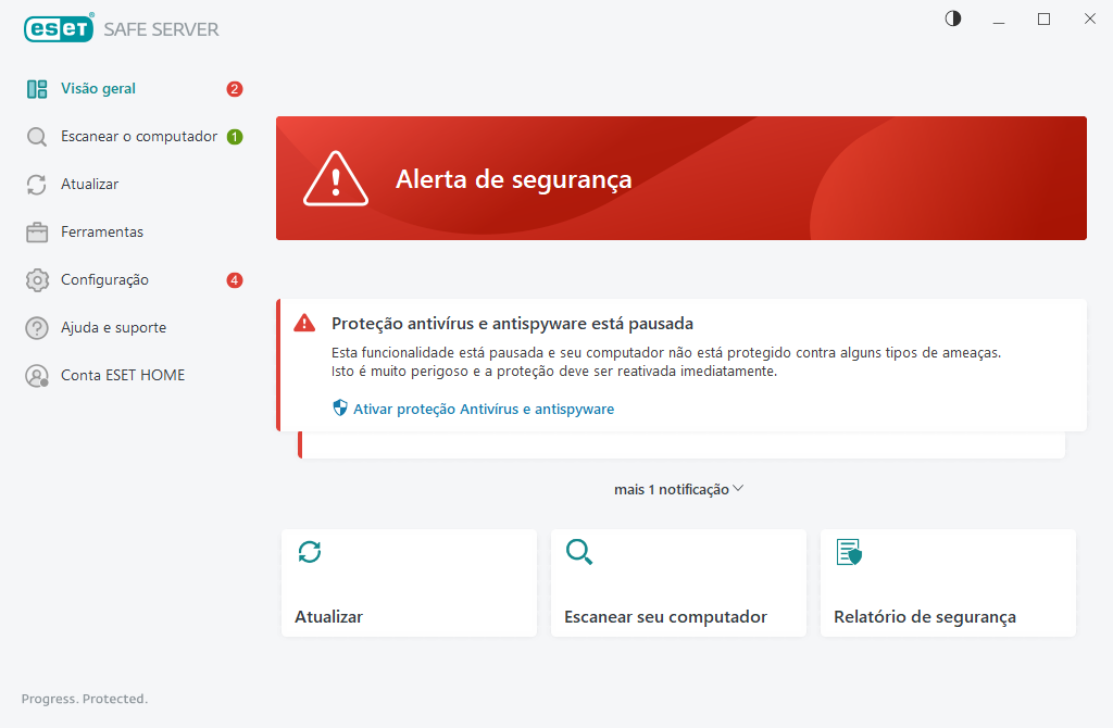 Problema crítico indicado