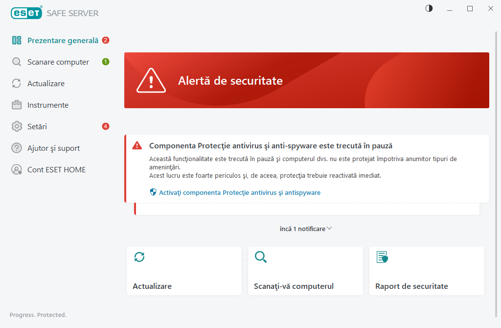 Problemă critică indicată Problemă critică indicată