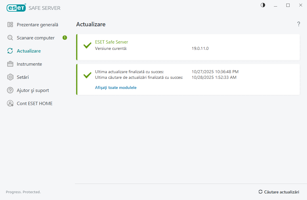 Proces de actualizare Proces de actualizare
