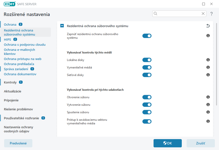 Rezidentná ochrana súborového systému
