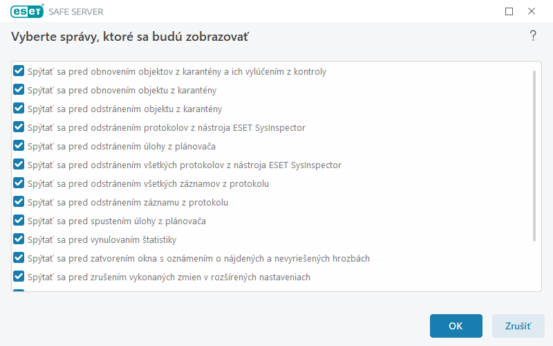 Potvrdzovacie správy