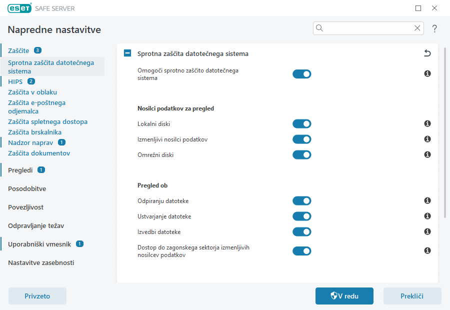 Sprotna zaščita datotečnega sistema