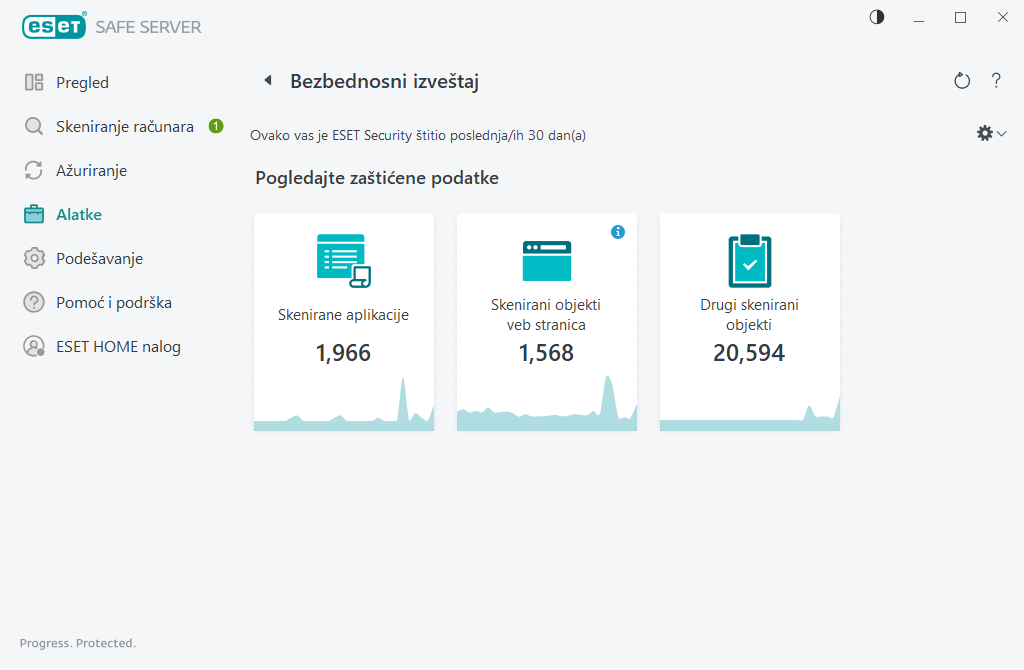 Bezbednosni izveštaj Bezbednosni izveštaj