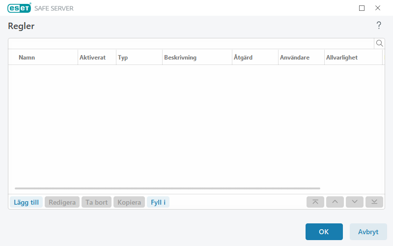 Regelredigerare för enhetskontroll Regelredigerare för enhetskontroll
