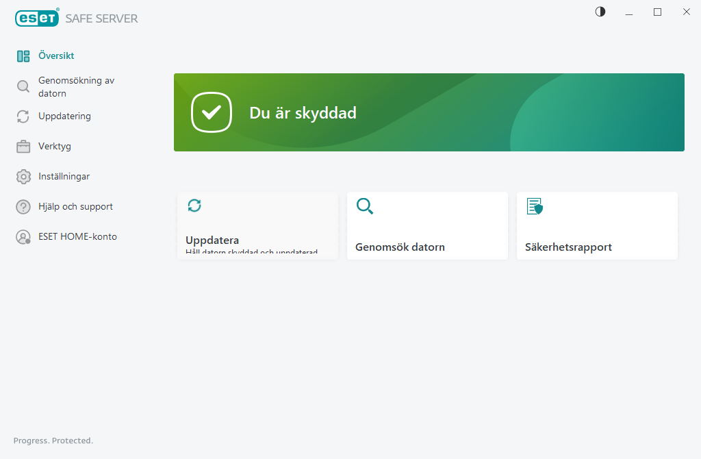 Skyddsstatus Skyddsstatus