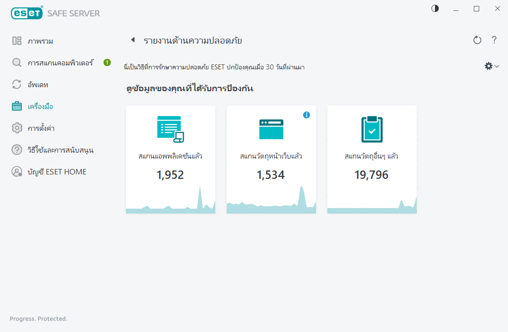 รายงานด้านความปลอดภัย รายงานด้านความปลอดภัย