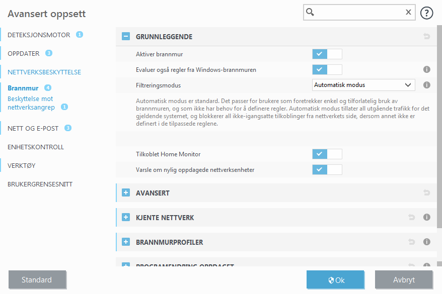 CONFIG_EPFW_MODE_FILTERING