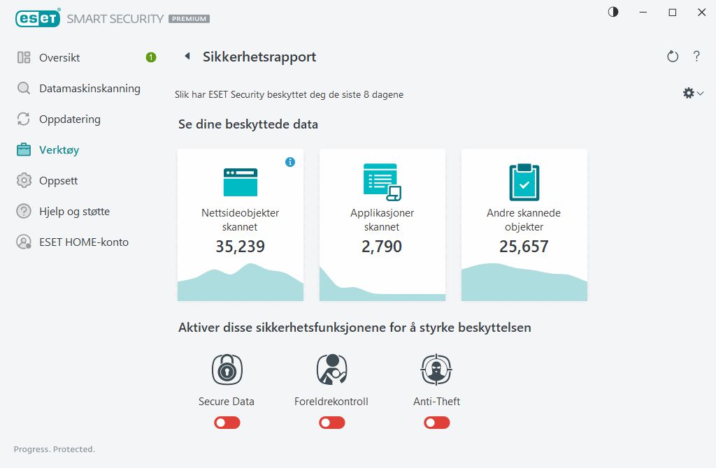 Sikkerhetsrapport