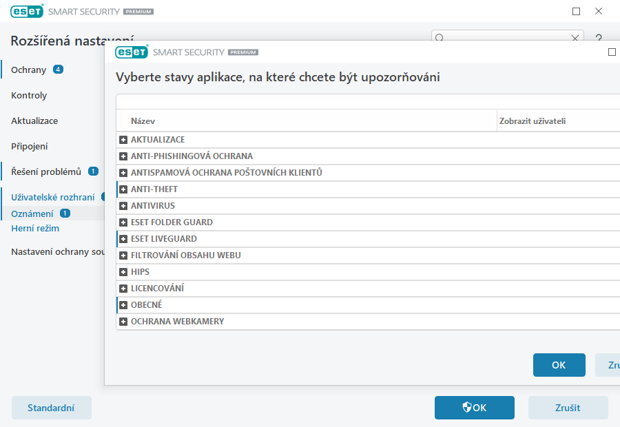 Oznámení Oznámení