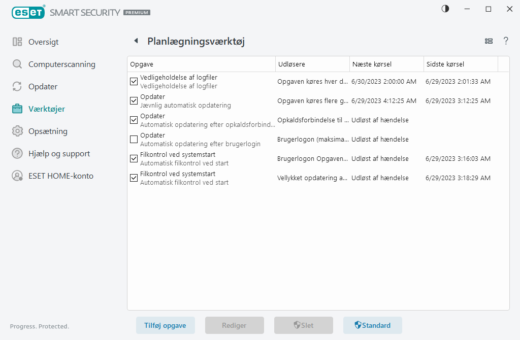 Planlægningsværktøj Planlægningsværktøj