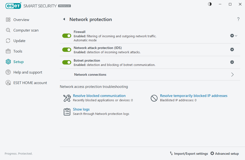 Network protection Network protection