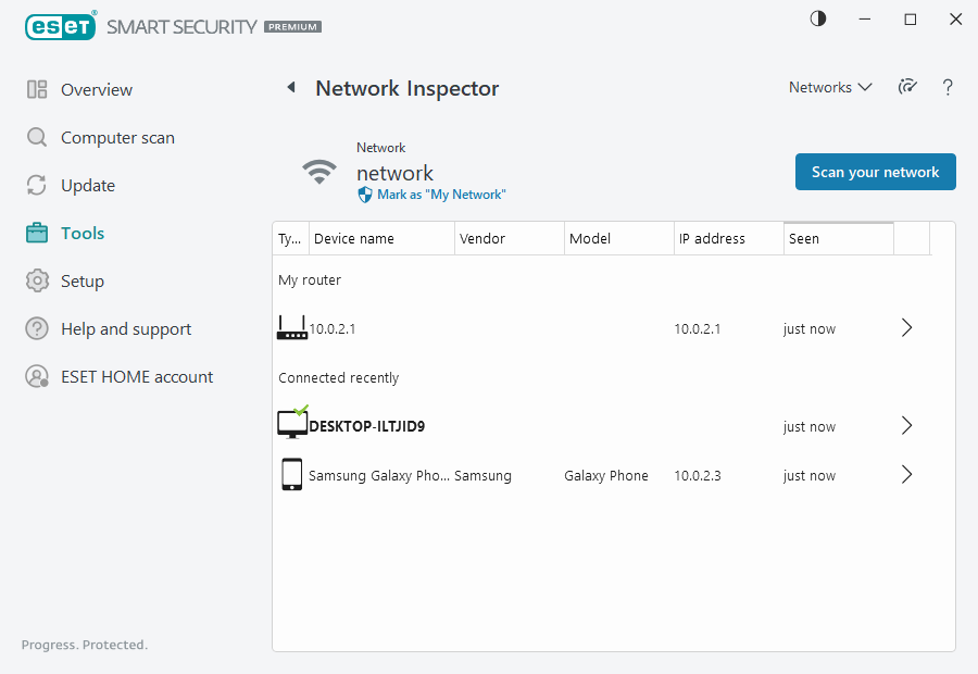 Network inspector Network inspector