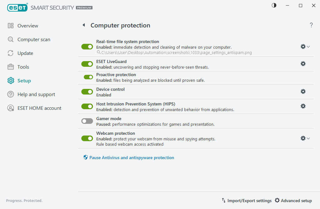Computer protection Computer protection