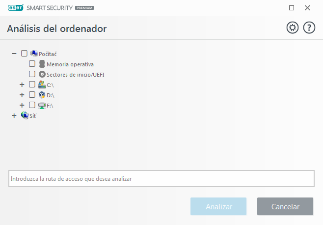Análisis personalizado Análisis personalizado