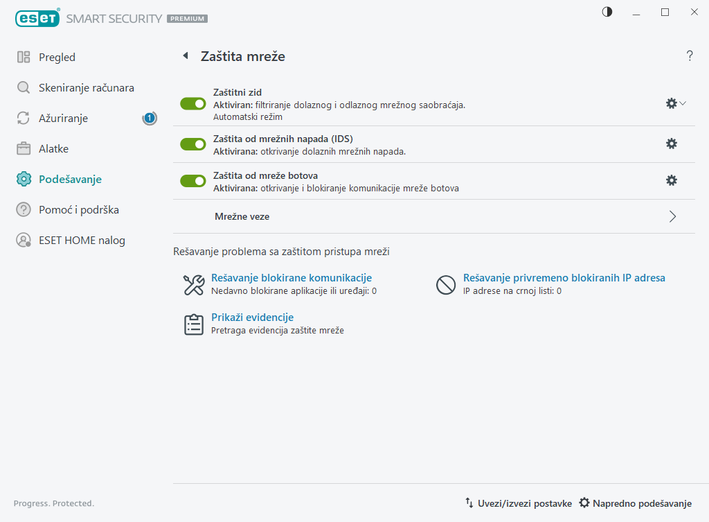 Verkon suojaus Verkon suojaus