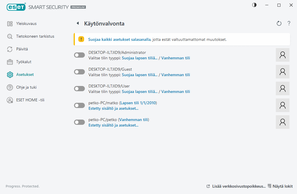 Käytönvalvonta Käytönvalvonta