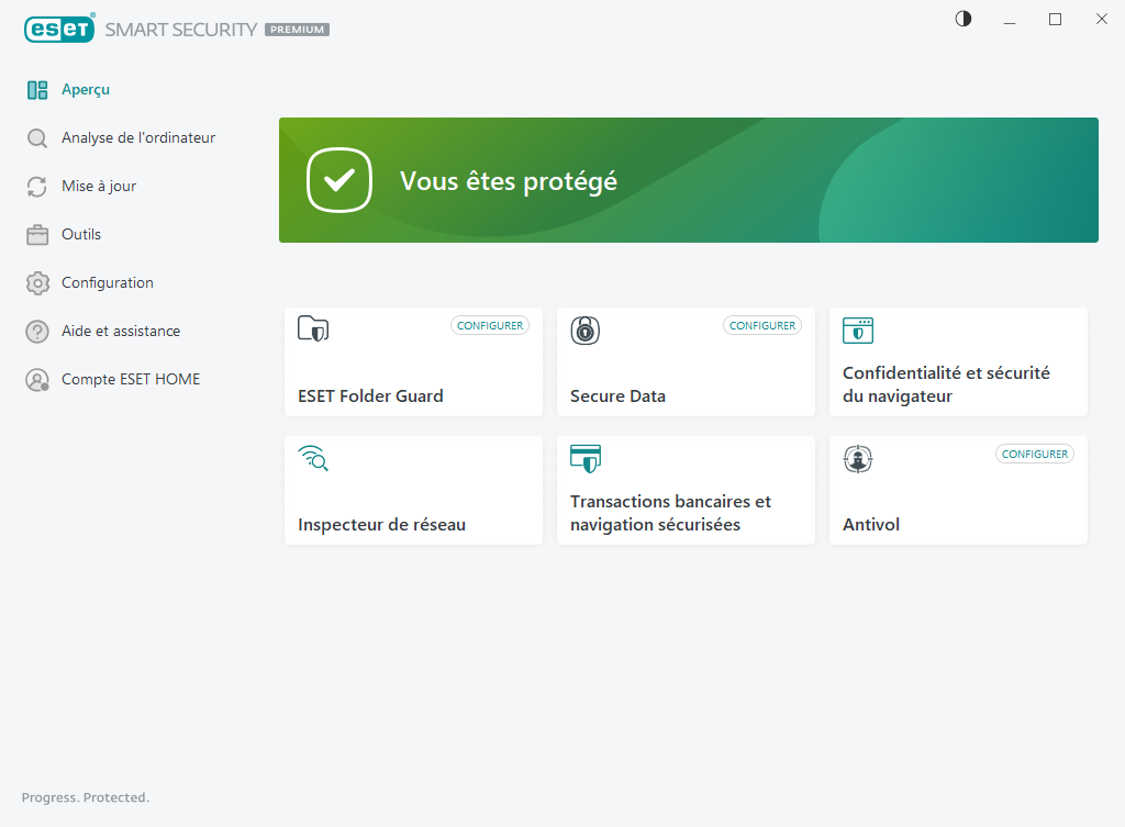 État de la protection