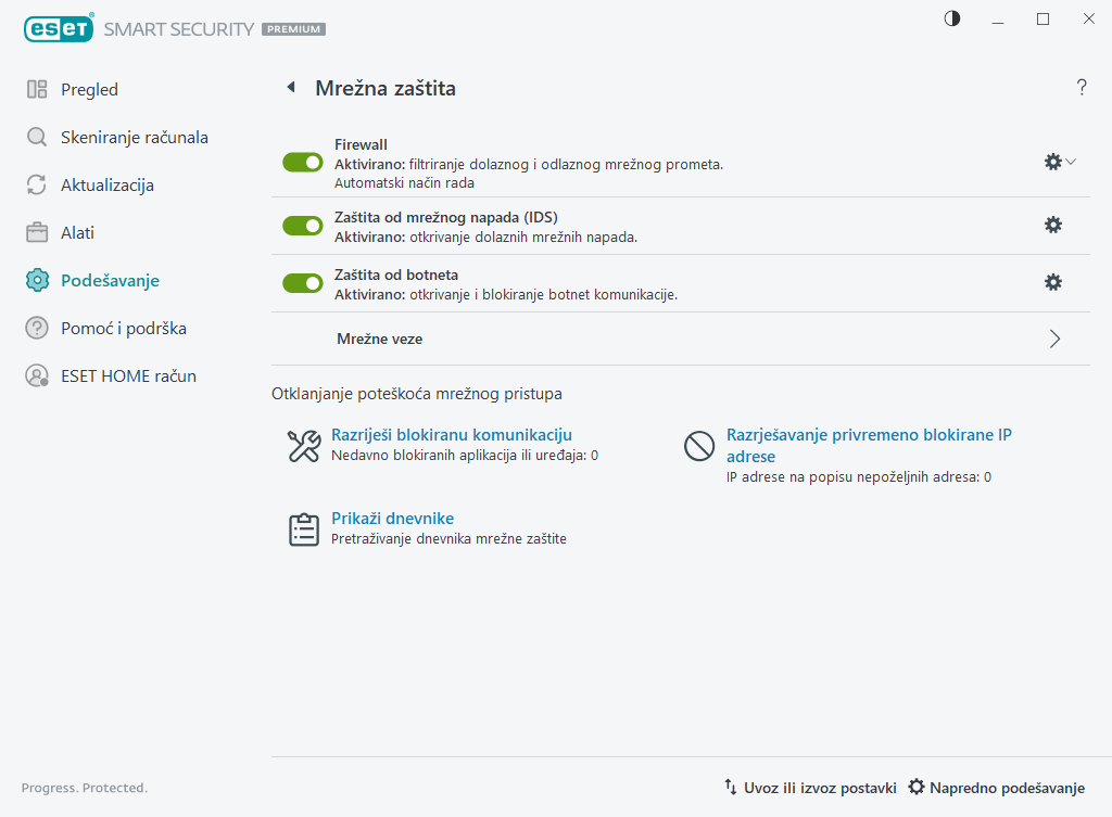 Mrežna zaštita Mrežna zaštita