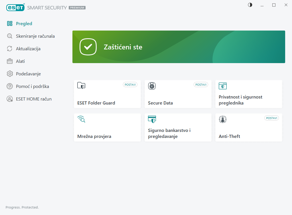Status zaštite Status zaštite
