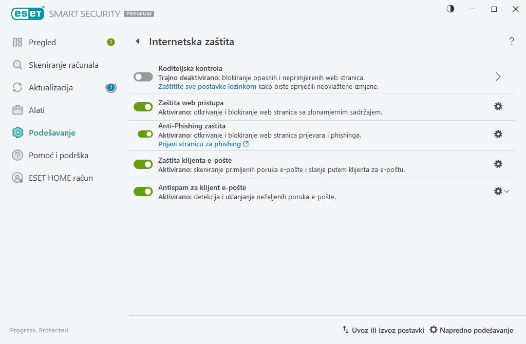 Internetska zaštita Internetska zaštita