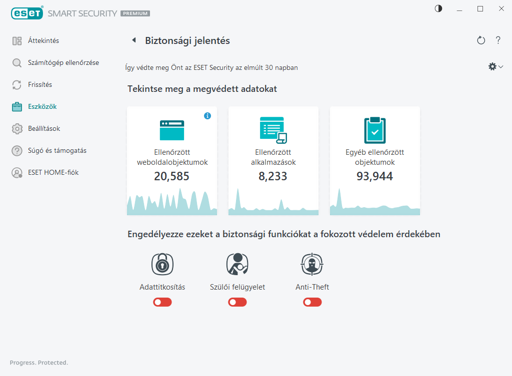 Biztonsági jelentés Biztonsági jelentés