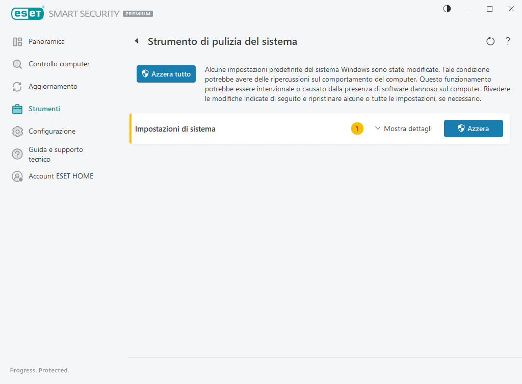 Strumento di pulizia del sistema