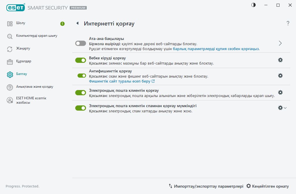 Интернетті қорғау Интернетті қорғау