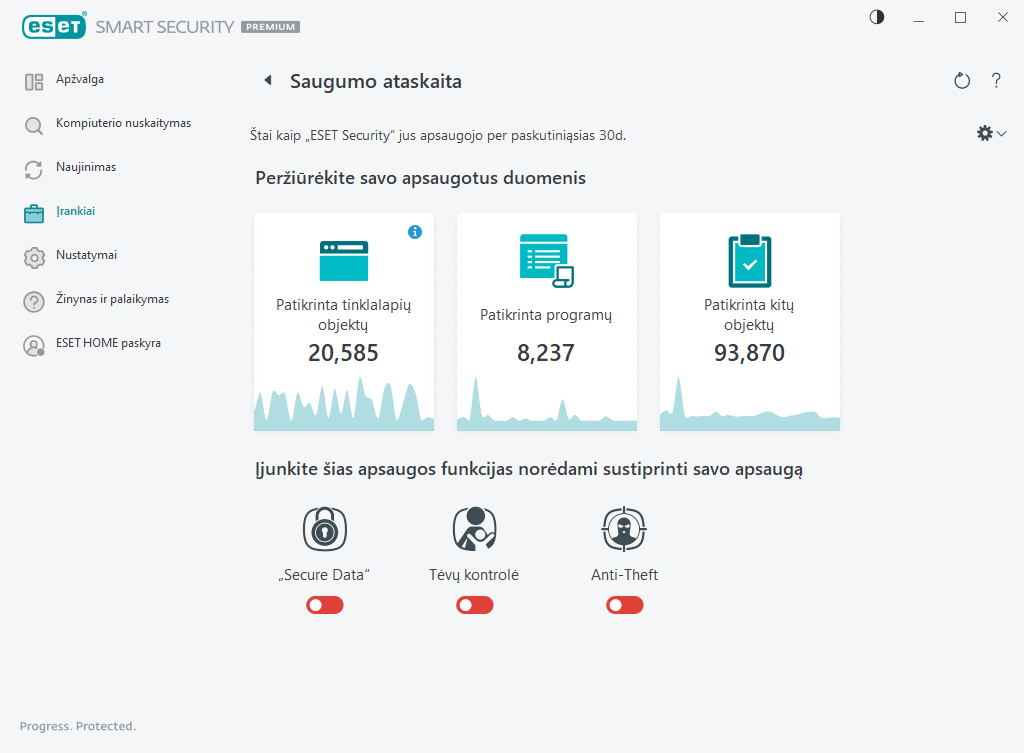 Saugumo ataskaita Saugumo ataskaita