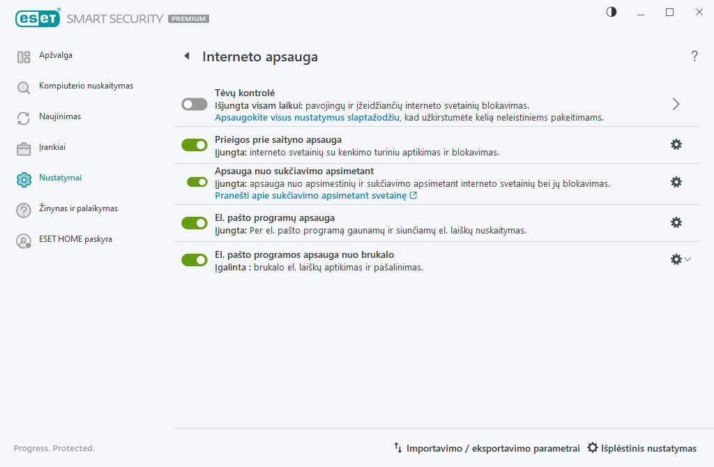 Interneto apsauga Interneto apsauga