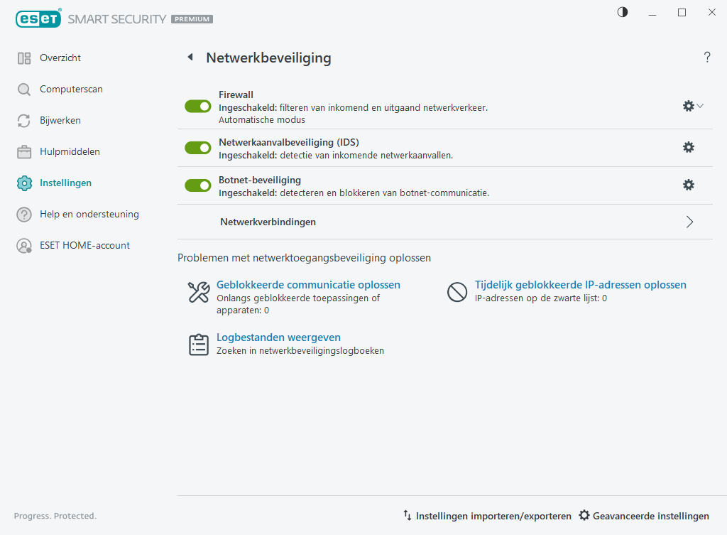 Netwerkbeveiliging Netwerkbeveiliging