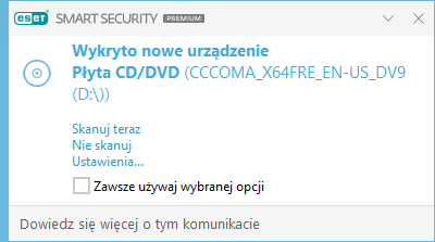 Wykryto nowe urządzenie Wykryto nowe urządzenie