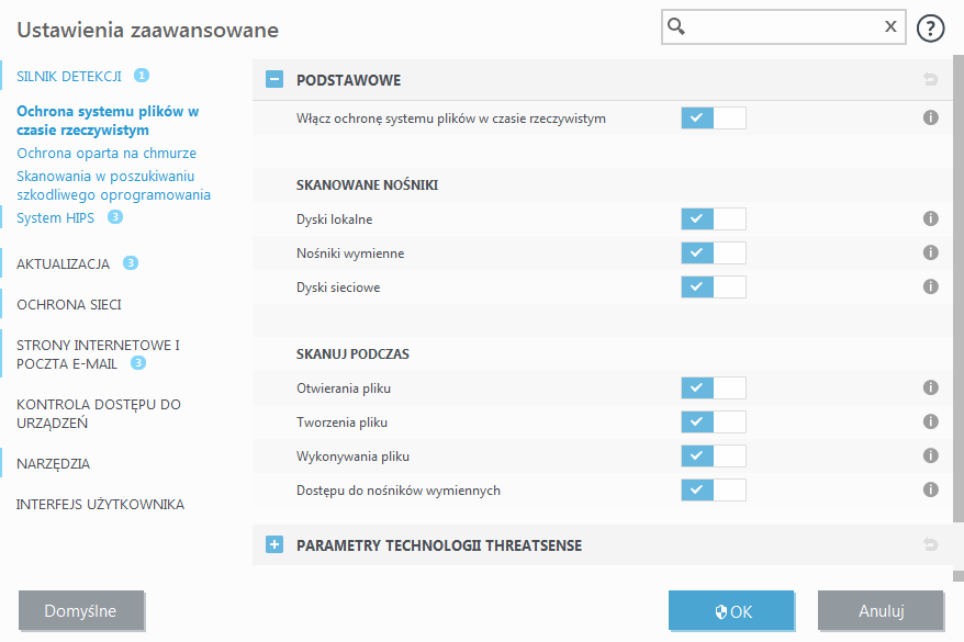 Ochrona systemu plików w czasie rzeczywistym
