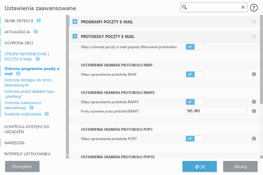 Ochrona przesyłania poczty Ochrona przesyłania poczty