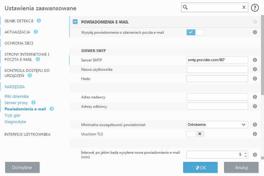 Przekazywanie powiadomień Przekazywanie powiadomień