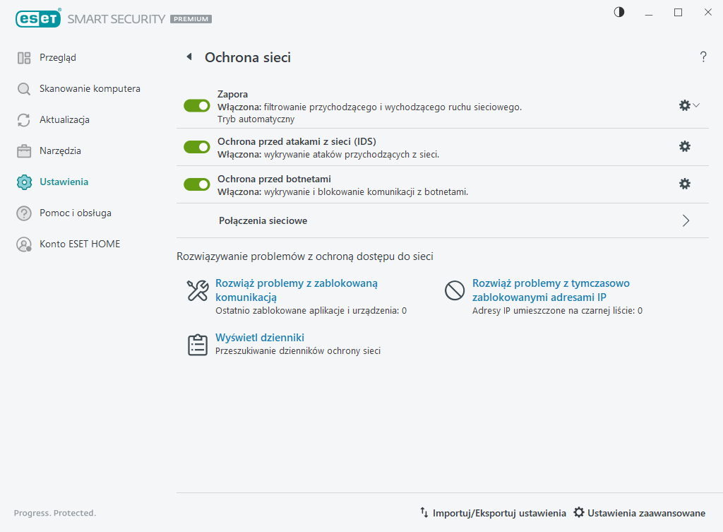 Ochrona sieci Ochrona sieci