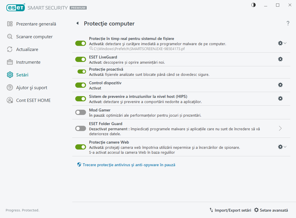 Protecție computer Protecție computer