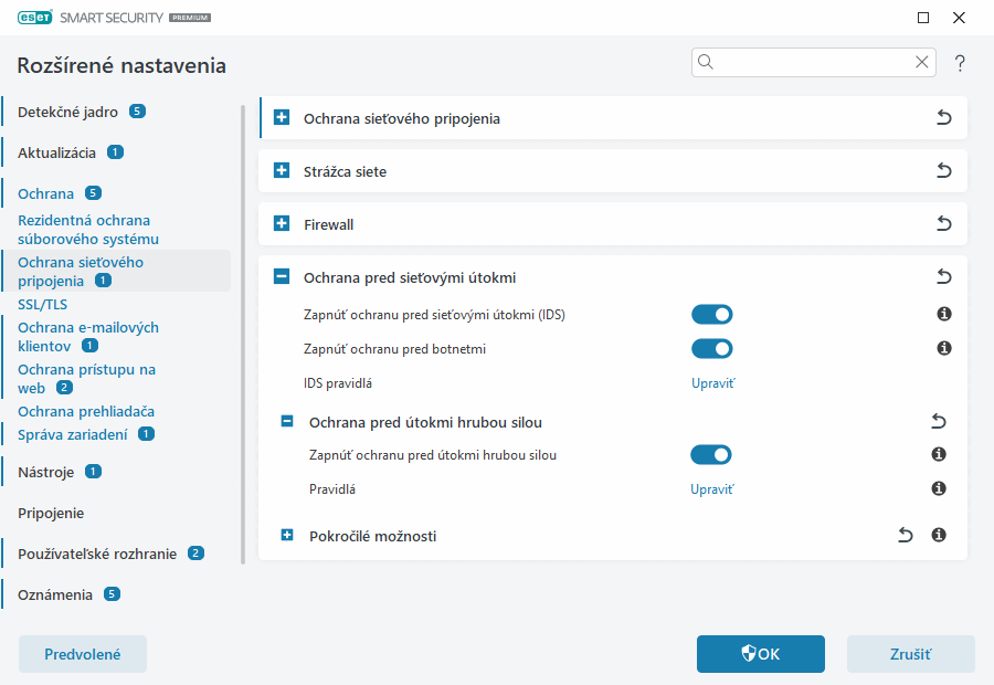 Ochrana pred útokmi hrubou silou