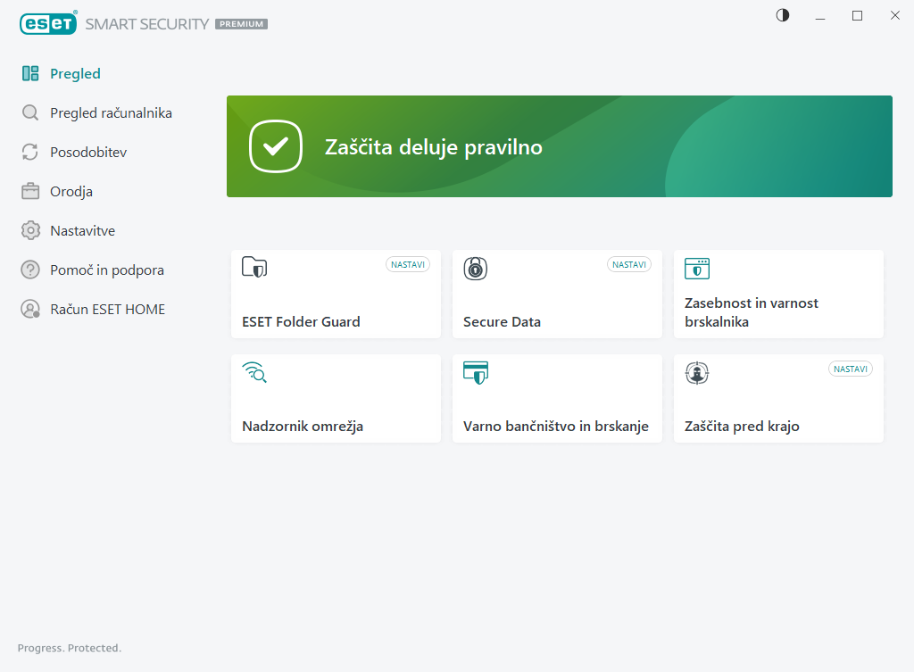 Stanje zaščite Stanje zaščite