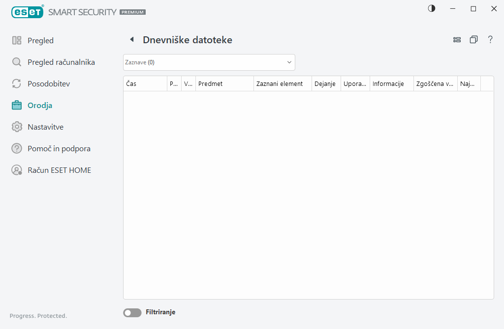 Dnevniške datoteke Dnevniške datoteke
