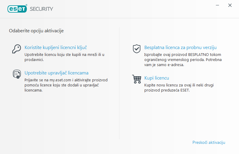 Aktivacija proizvoda Aktivacija proizvoda