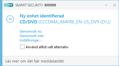 Ny enhet identifierad