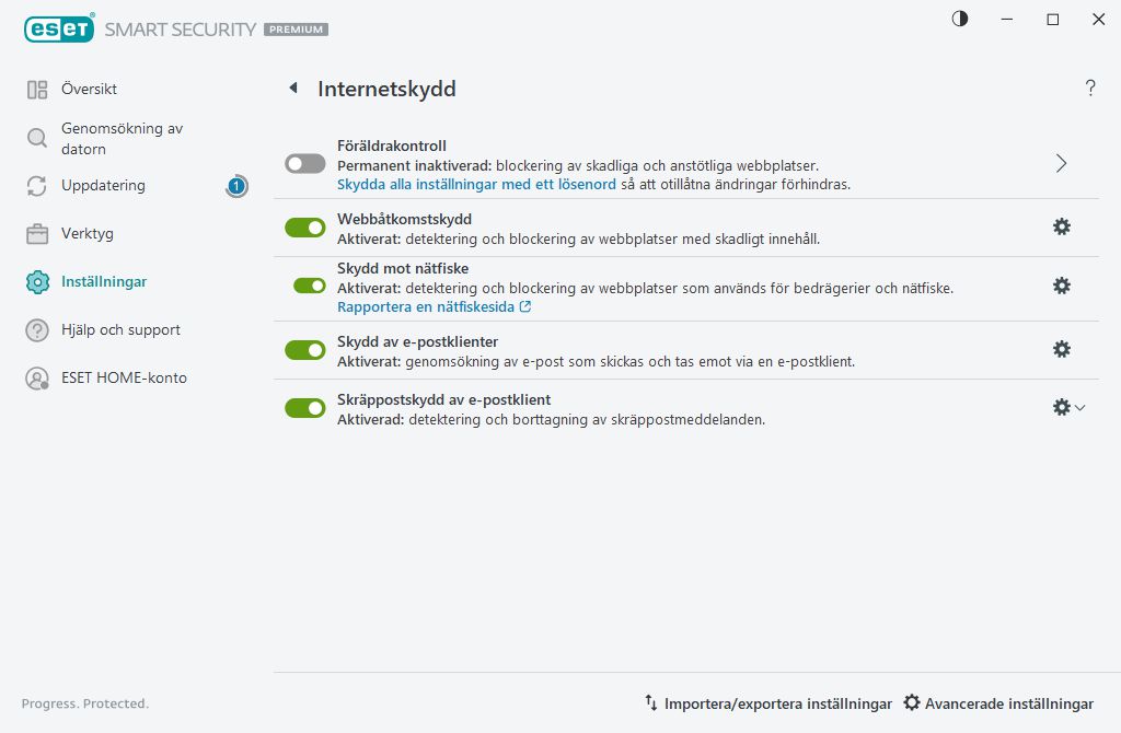 Internetskydd Internetskydd