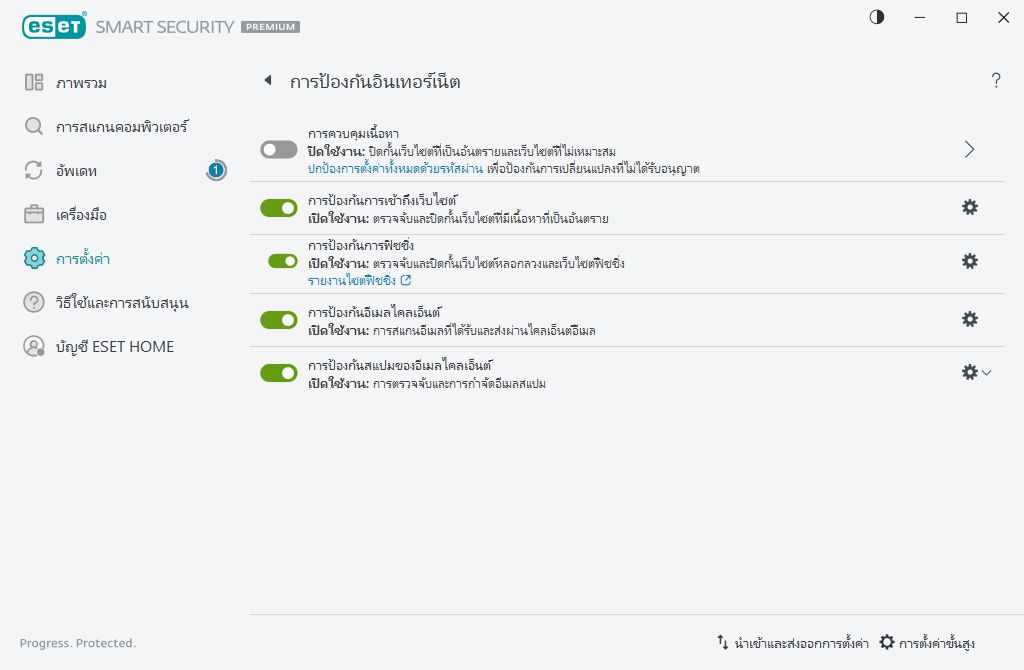 การป้องกันอินเทอร์เน็ต