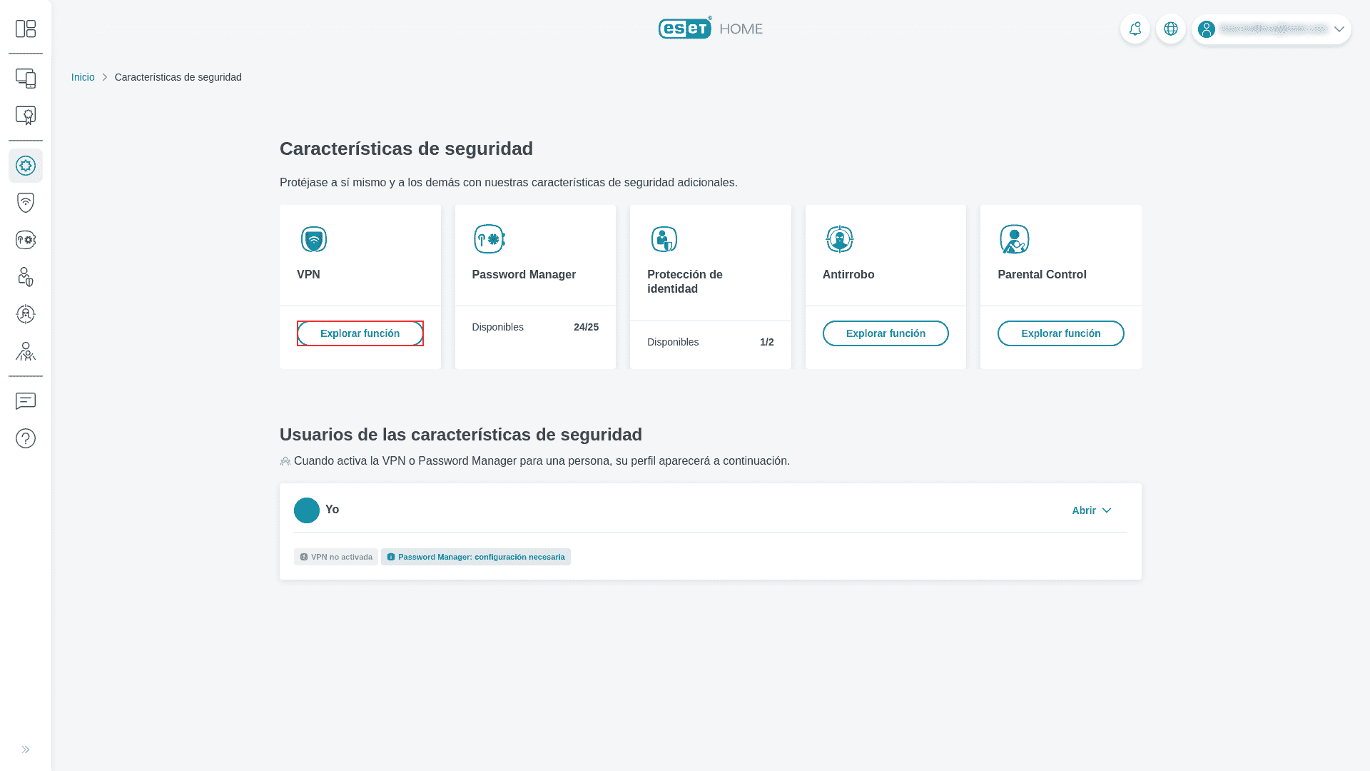 Función VPN