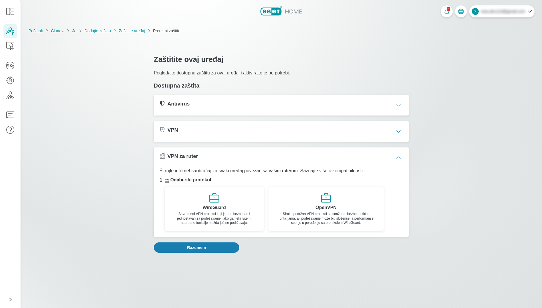 Preuzmite VPN za ruter