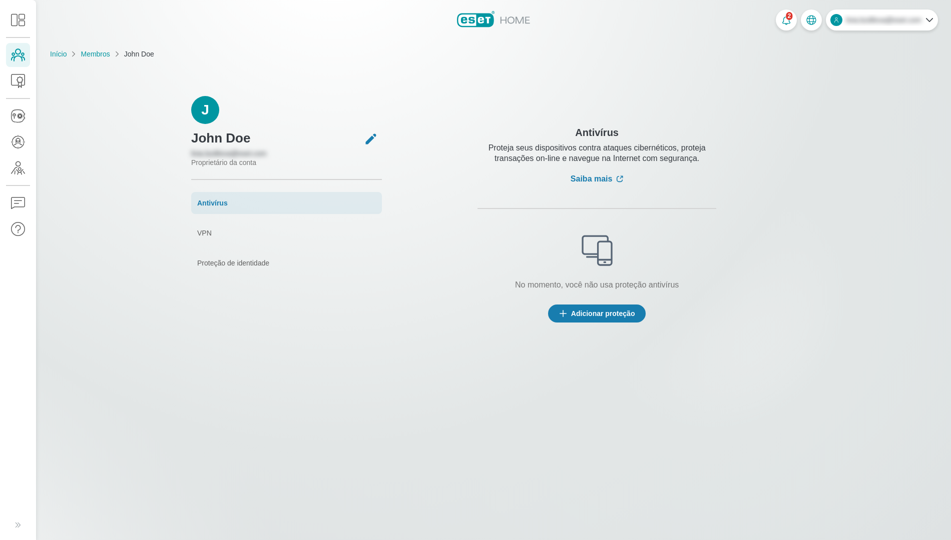 Recursos atribuídos ao membro Recursos atribuídos ao membro