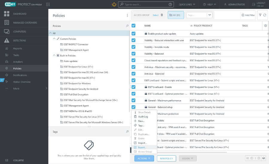 export_policies