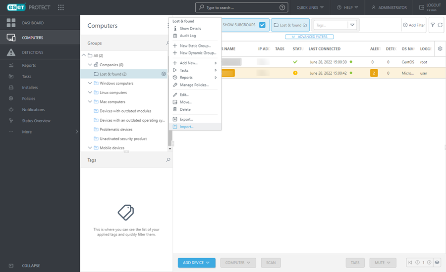 admin_Import_static_groups