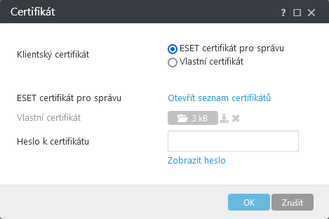 Certifikát
